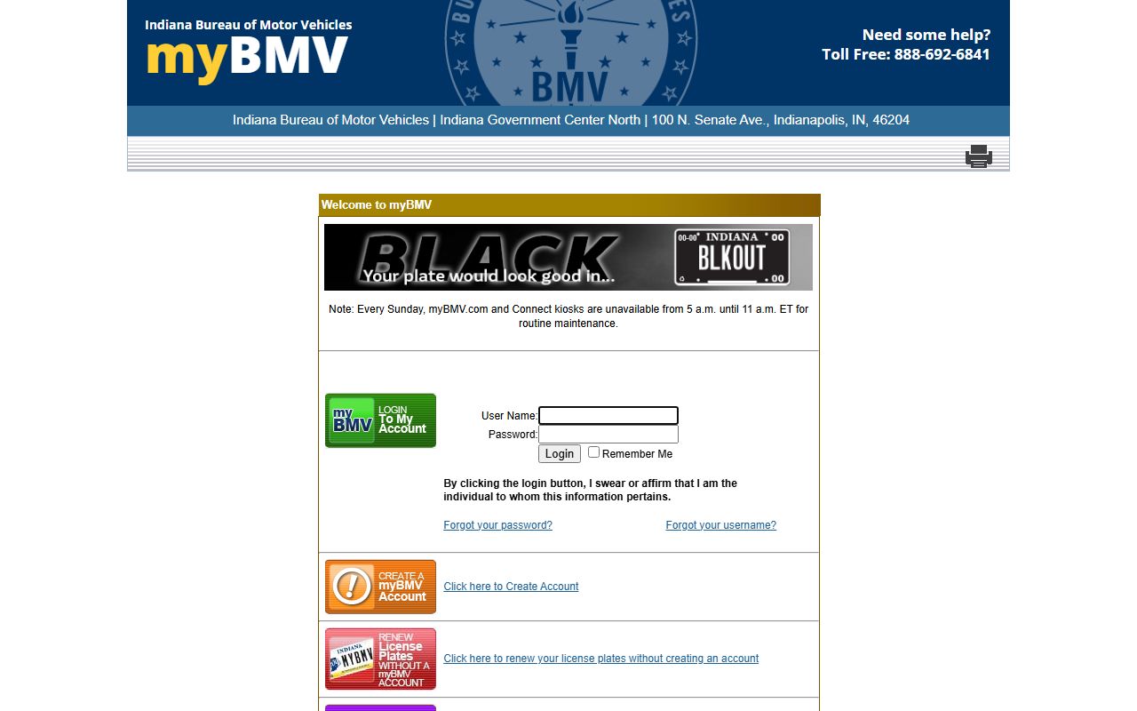 Clay County traffic court records and myBMV driver record portal